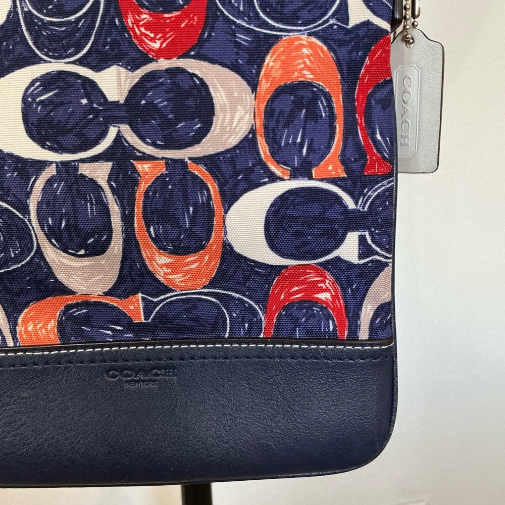 Coach Stylish Multicolor Adjustable Crossbody Bag - image 3